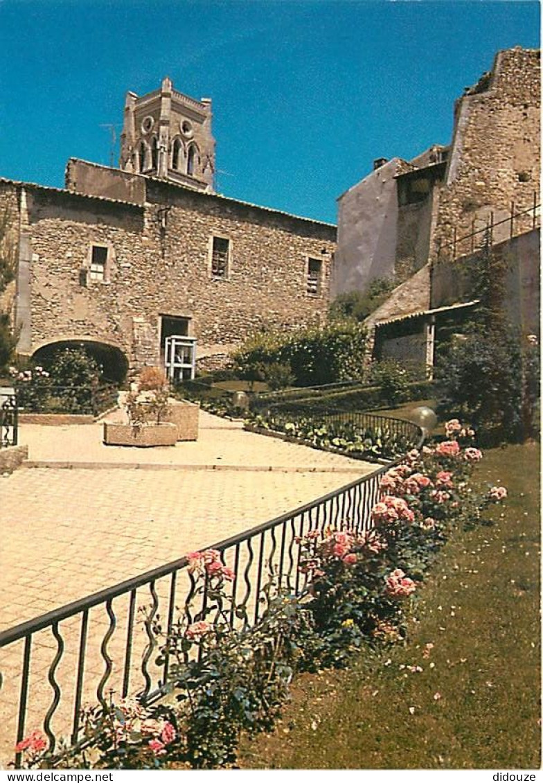 30 - Pont Saint Esprit - Ruelle Restaurée Et Clocher De L'église St Saturnin - Fleurs - CPM - Voir Scans Recto-Verso - Pont-Saint-Esprit