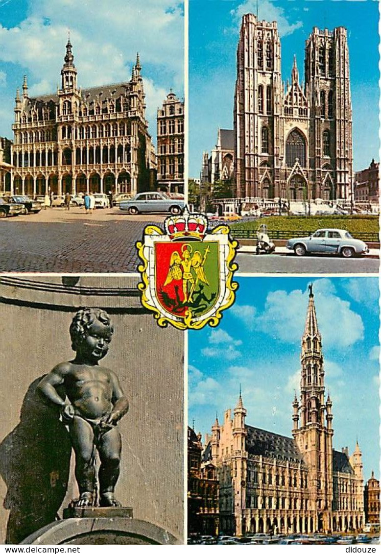 Belgique - Bruxelles - Brussel - Multivues - CPM - Voir Scans Recto-Verso - Panoramische Zichten, Meerdere Zichten