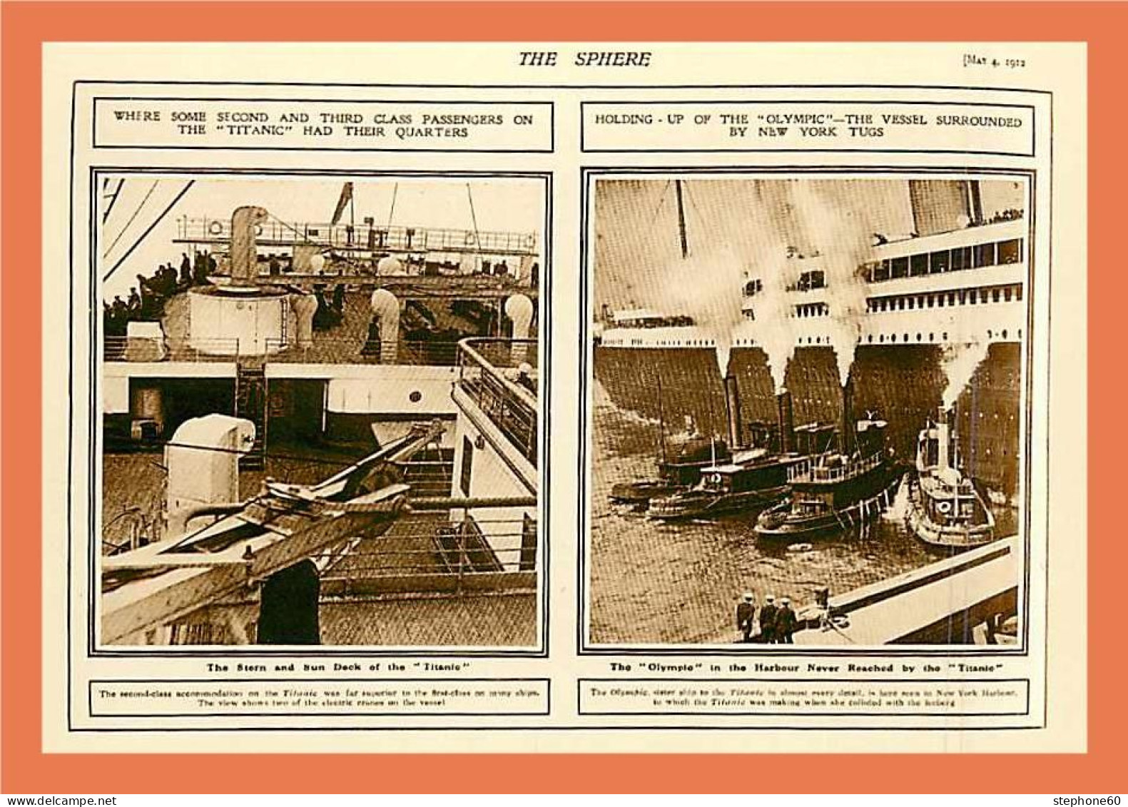 A277 / 491 The Lost Of The Titanic - The Cunard Collection N° 91 - Pêche