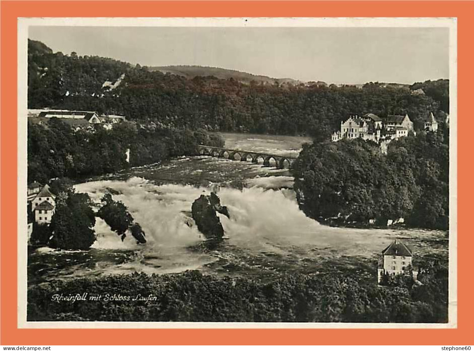 A273 / 455 Rheinfall Mit Schloss Laufen - Laufen-Uhwiesen 