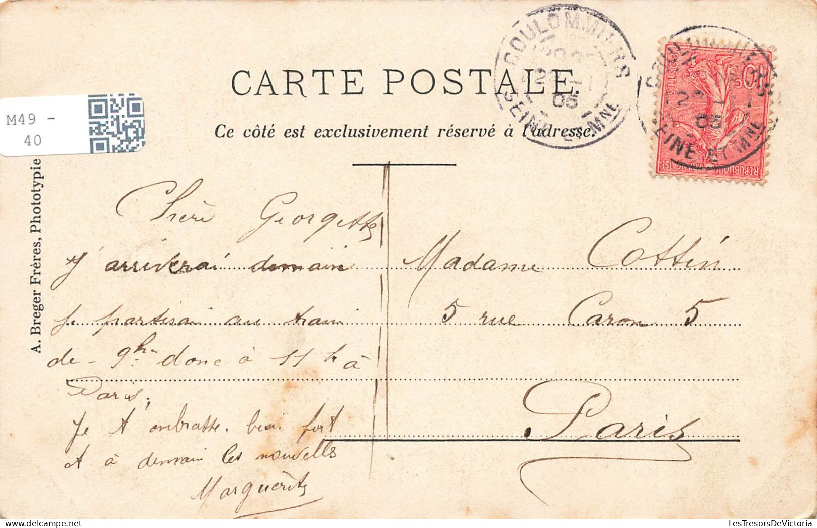 CELEBRITES - Musiciens Comiques - Violon - Carte Postale Ancienne - Other & Unclassified