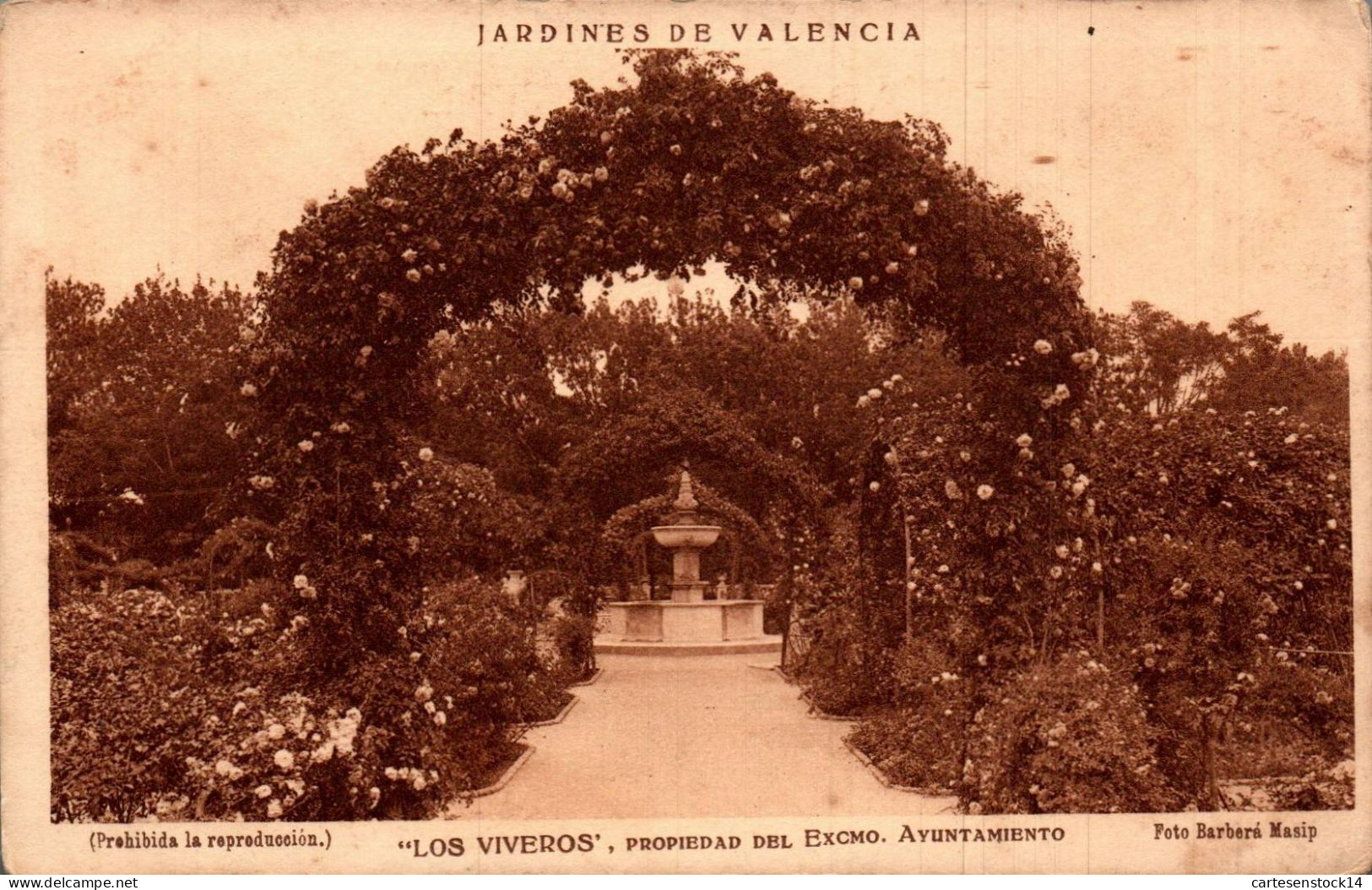 N°42314 Z -cpa Jardines Of Valencia - Valencia