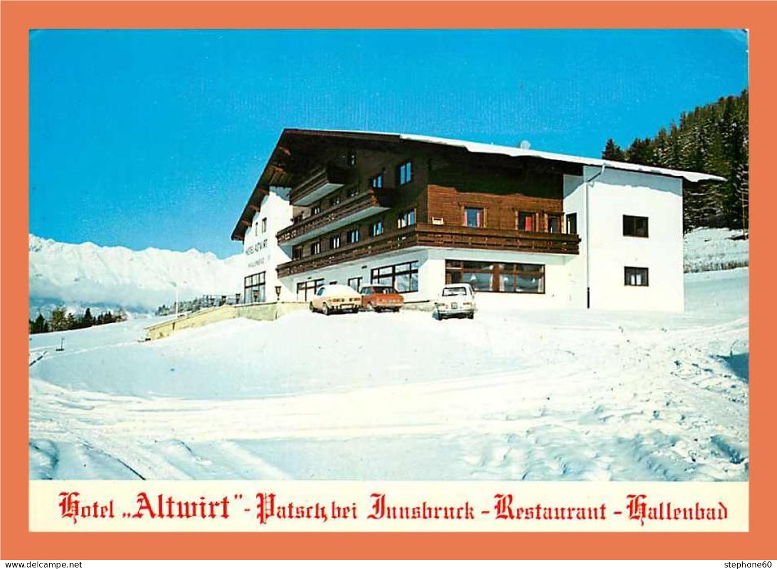 A221 / 587 Autriche Hotel Altwirt - Innsbruck - Restaurant ... - Unclassified