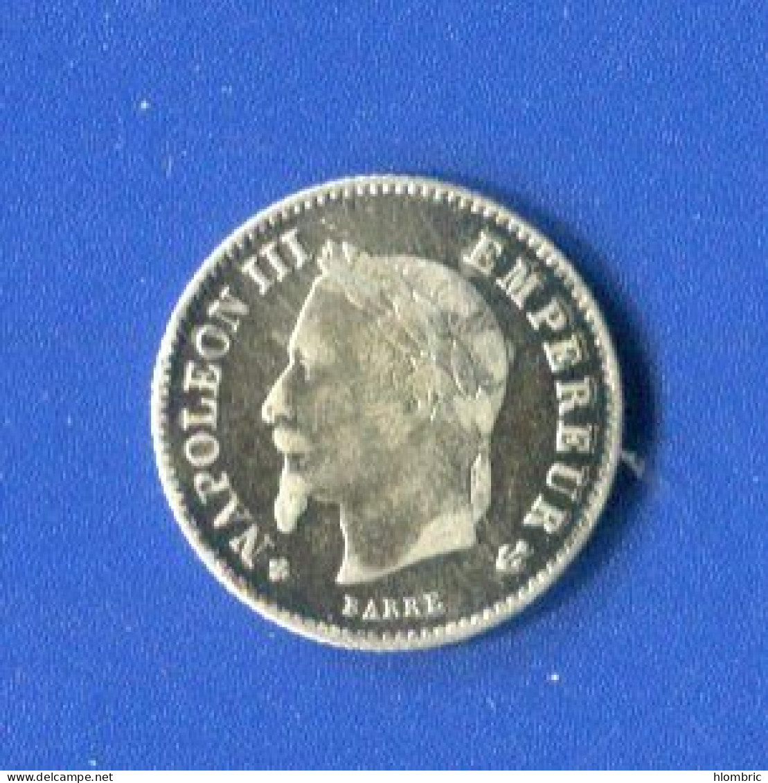 NAPOLEON 3     2 O CENTS  1868  Bb - 20 Centimes
