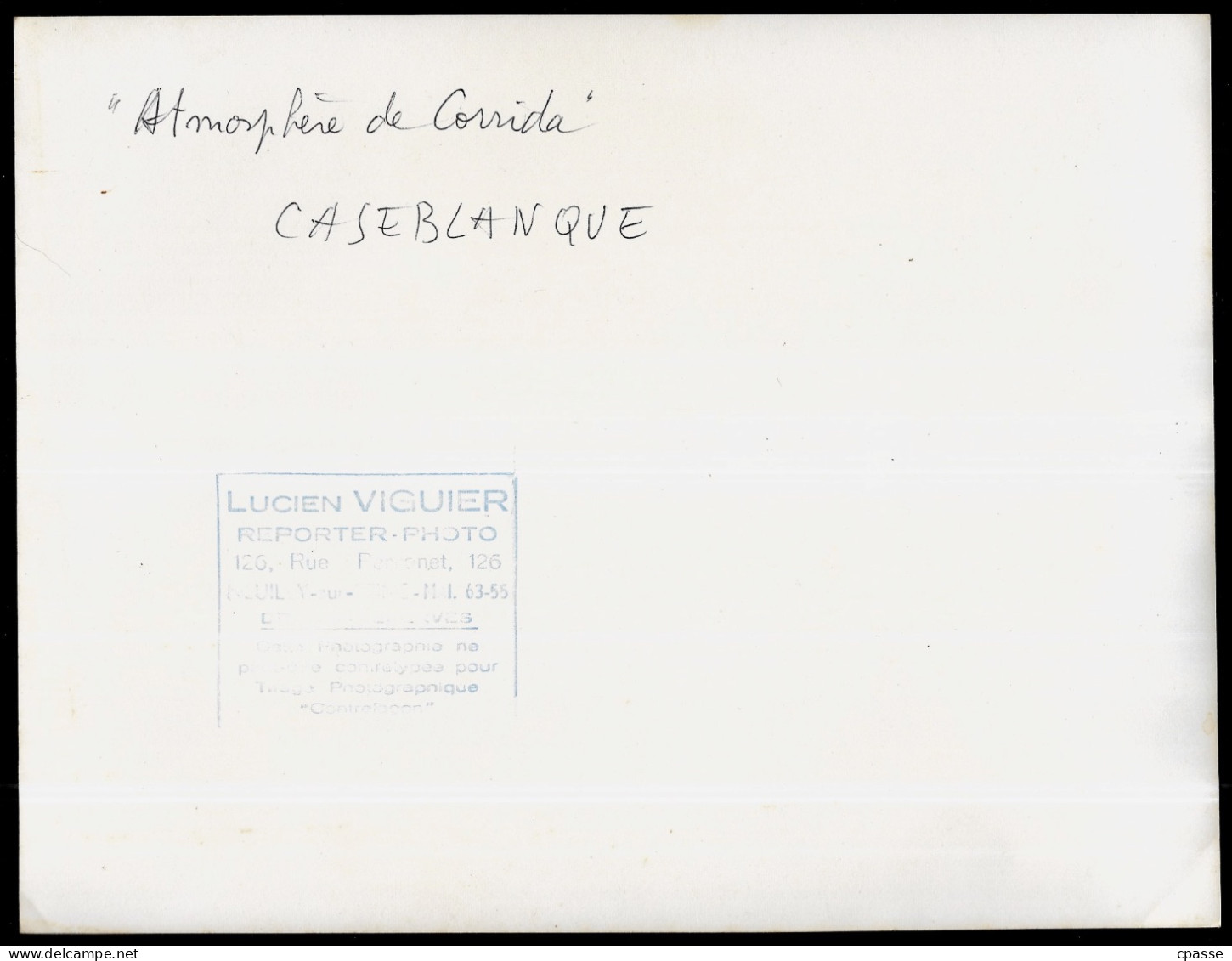 (Lot De 8) Dossier GEORGES CASEBLANQUE Artiste-Peintre, Né à 66 BAIXAS 1906 - 1995 - CV Autographe + Photos D'oeuvres - Peintres & Sculpteurs