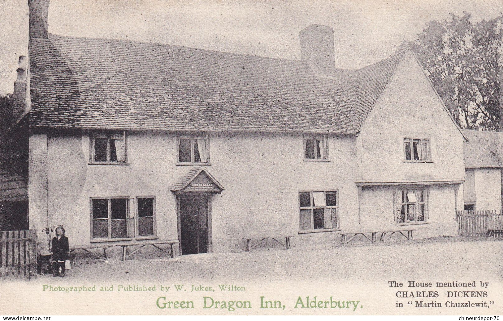 Green Dragon Inn Alderbury The House Mentioned By CHARLES DICKENS In Martin Chuzzlewit - Autres & Non Classés