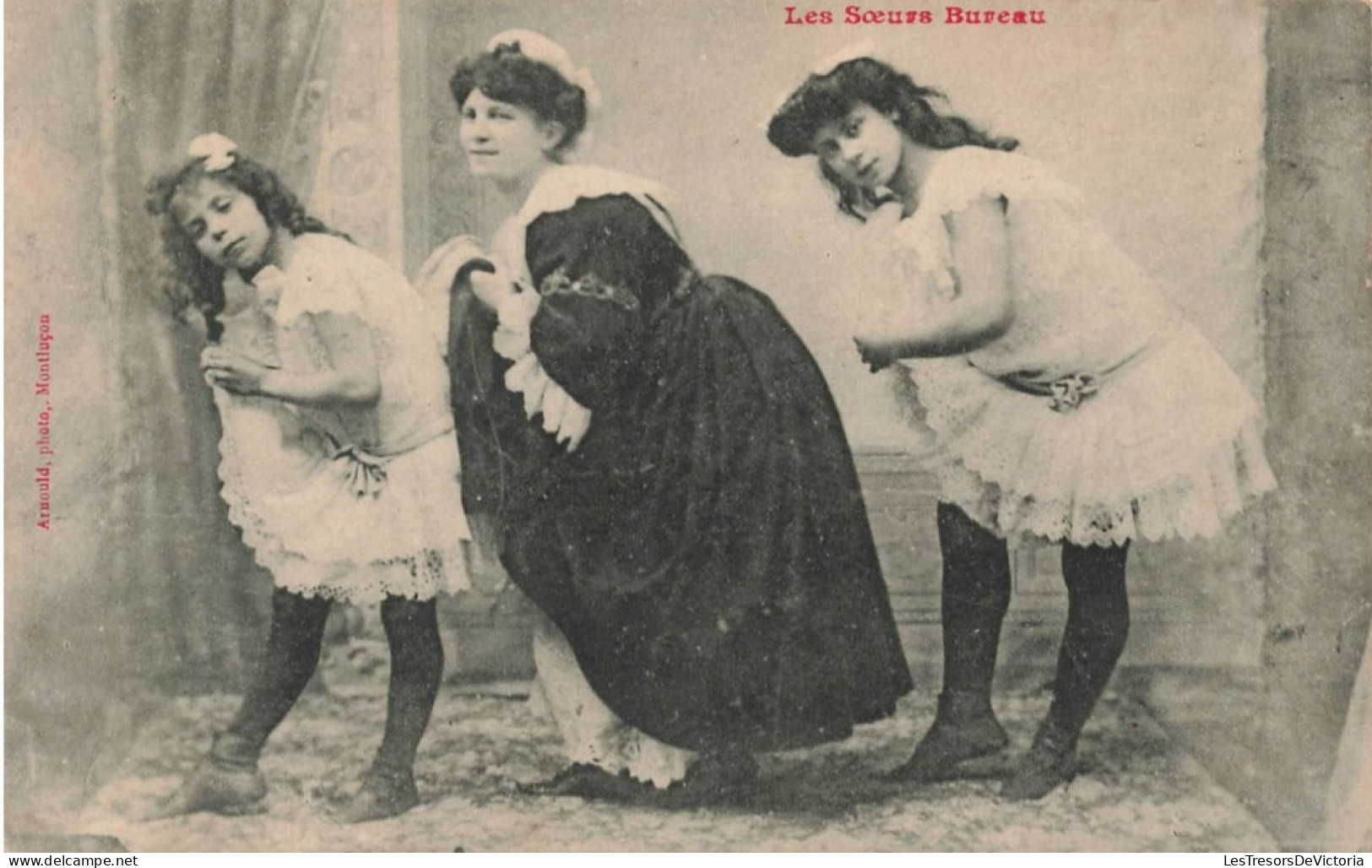 CELEBRITES - Femmes Célèbres - Les Soeurs Bureau - Carte Postale Ancienne - Beroemde Vrouwen