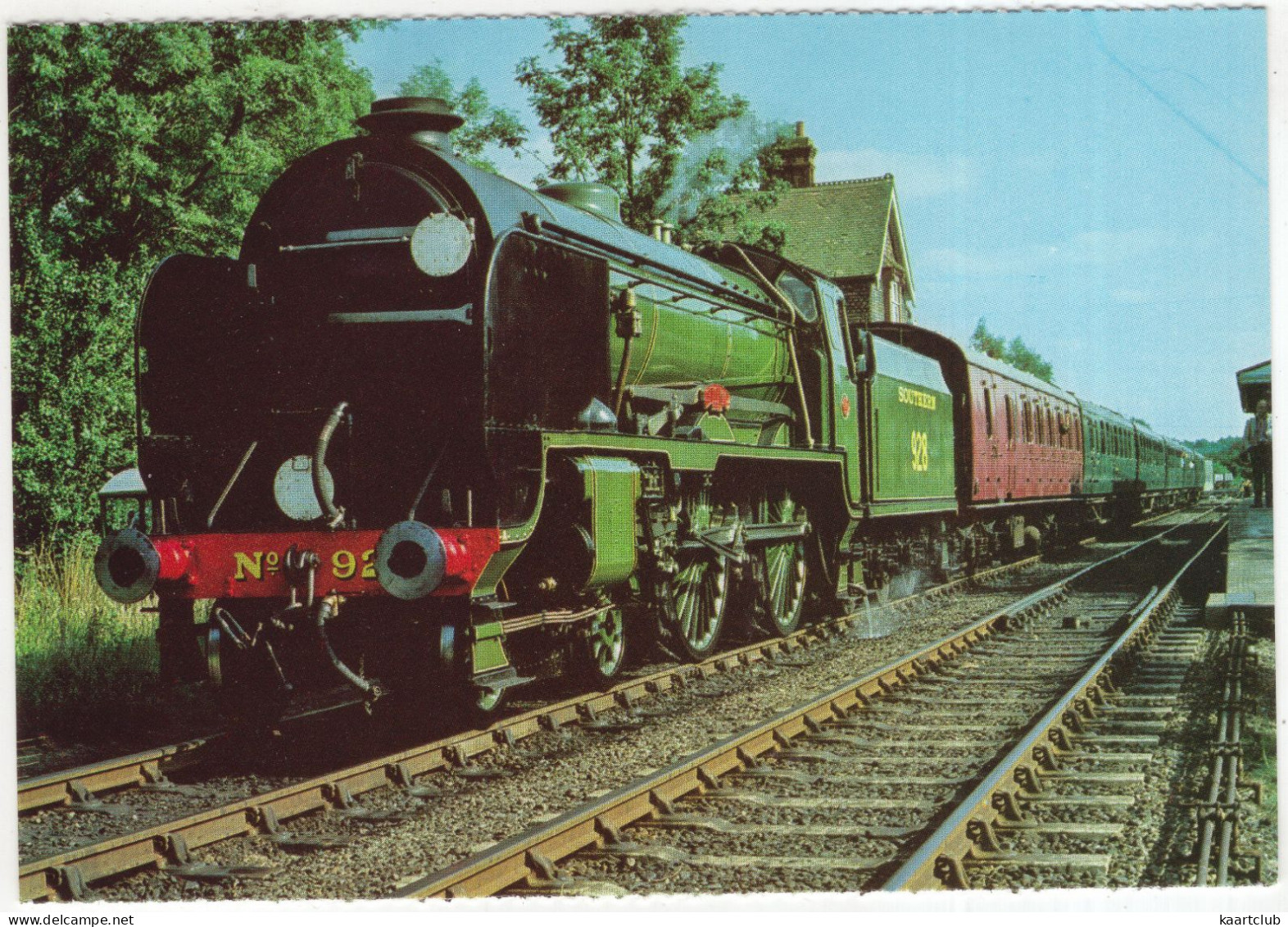 S.R. Class 'V' 'STOWE' At Sheffield Park - (U.K.) - Steamlocomotive - Gares - Avec Trains