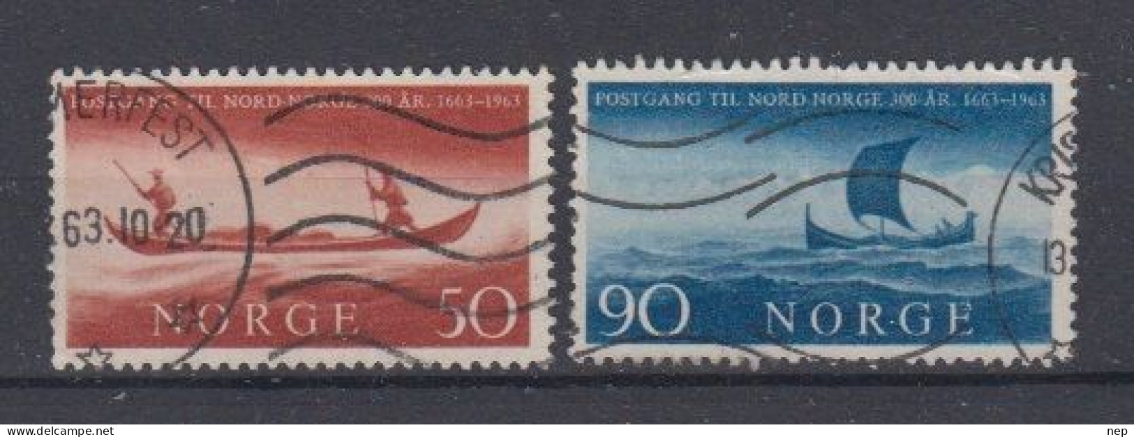 NOORWEGEN - Michel - 1963 - Nr 494/95 - Gest/Obl/Us - Usados