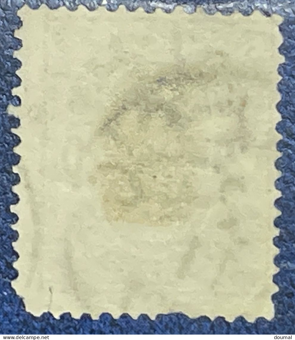 DANEMARK; 1884-85, Premier Classique, émission Officielle, Utilisée 20 Ore. Valeur, Cachet De La Poste - Used Stamps