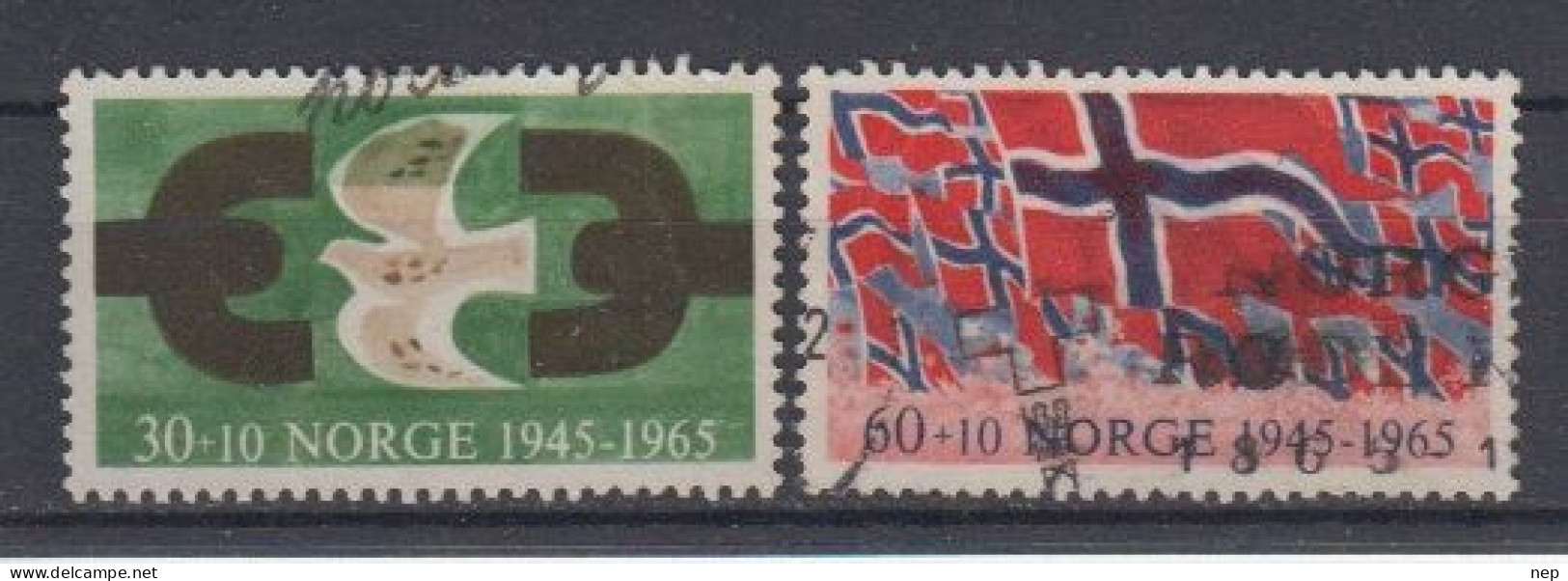 NOORWEGEN - Michel - 1965 - Nr 528/29 - Gest/Obl/Us - Oblitérés