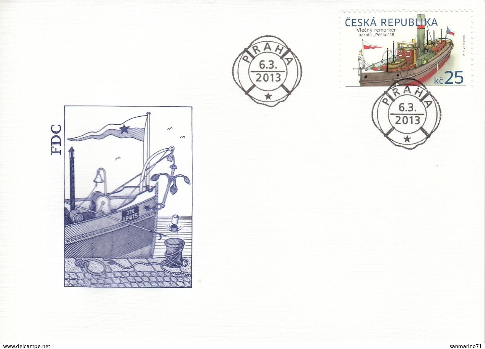 FDC CZECH REPUBLIC 757 - FDC