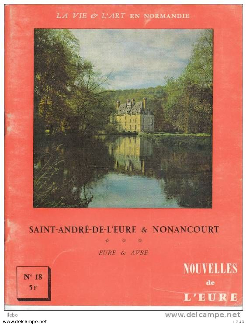 Revue Saint-andré De L'eure Et Nonancourt  Vie Et Art En  Normandie N° 18 1963 - Normandie