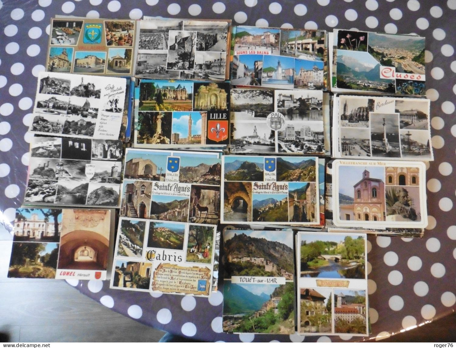 LOT DE 700 CARTES   POSTALES MULTIVUES DE  FRANCE - 500 CP Min.