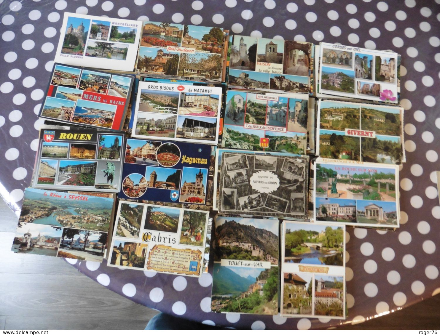 LOT DE 700 CARTES   POSTALES MULTIVUES DE  FRANCE - 500 Postcards Min.