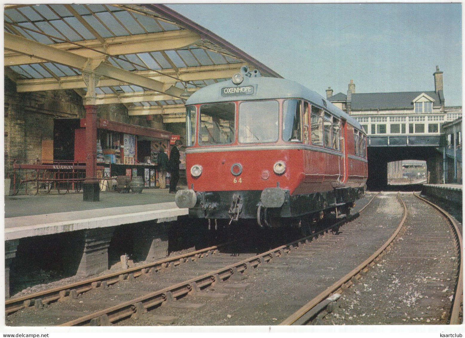 Former B.R. German Built Diesel Rail Bus No. 64 - Keighley  And Worth Valley Railway, 1977 - (U.K.) - Stations With Trains