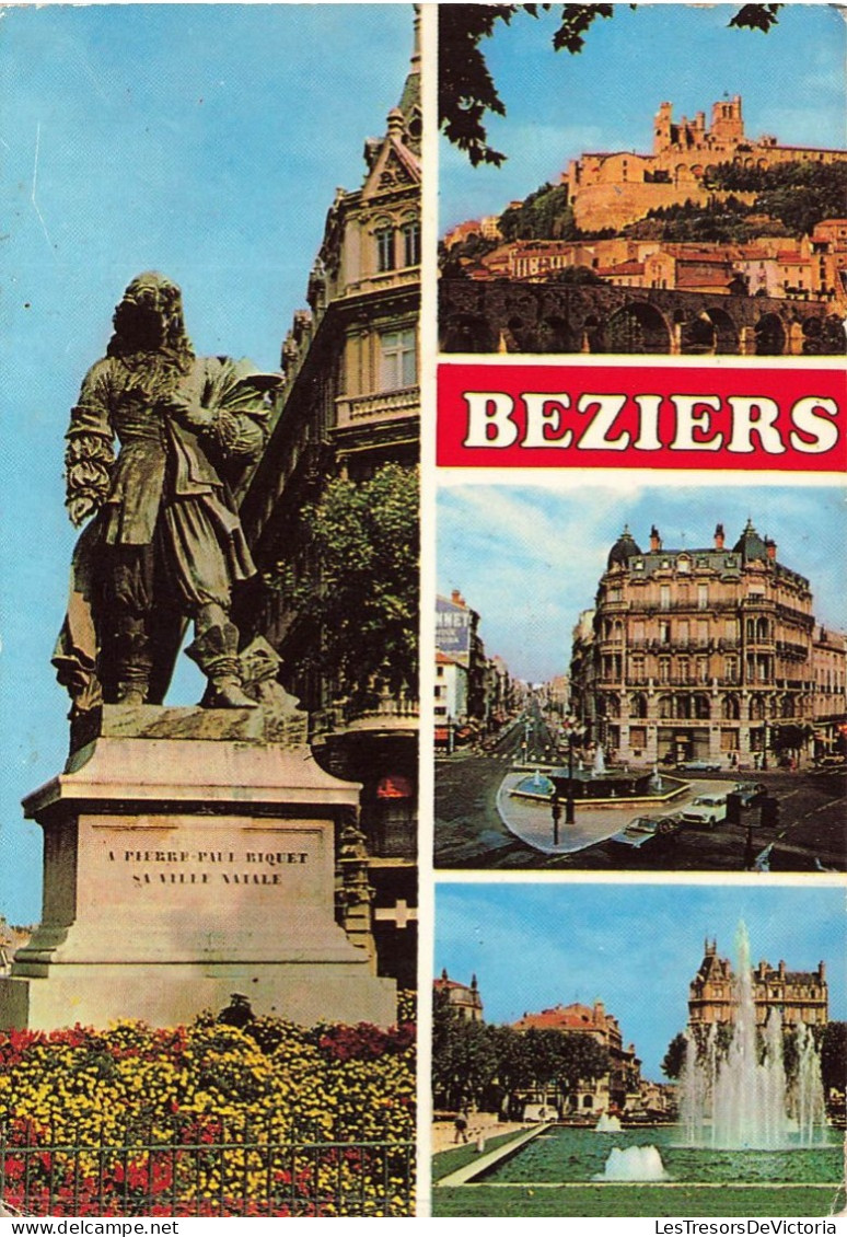 FRANCE - Béziers - Capitale Du Vignoble Languedocien - Divers Aspects - Carte Postale - Beziers