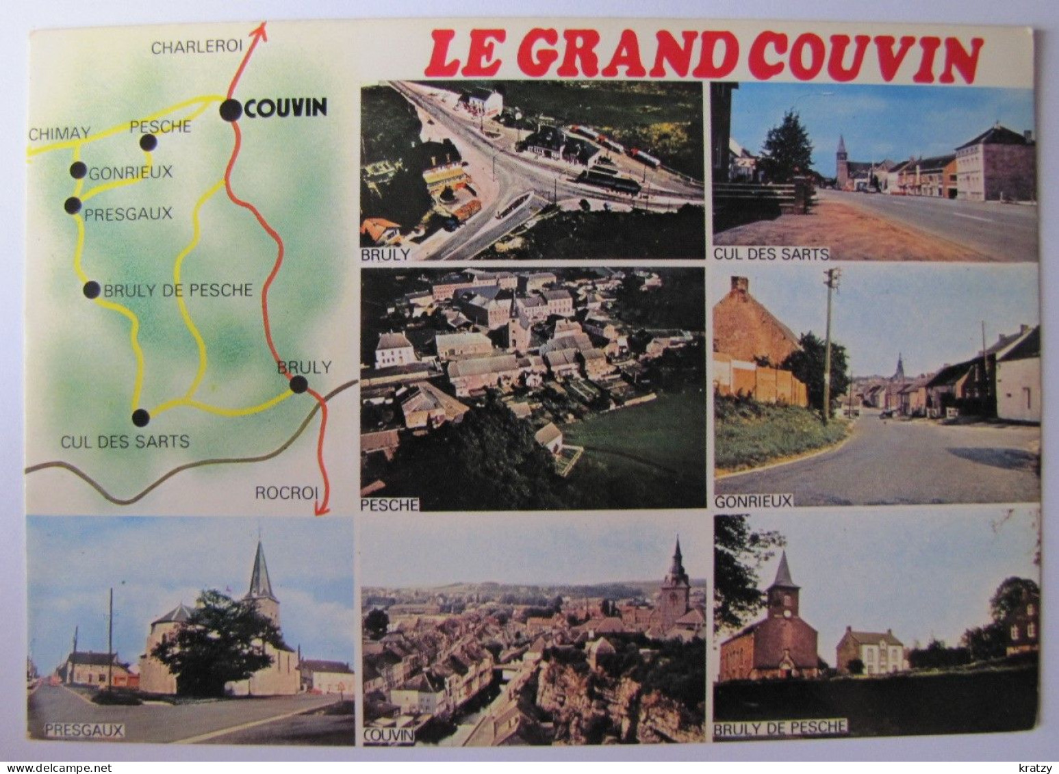 BELGIQUE - NAMUR - COUVIN - Vues Du Grand Couvin - Couvin