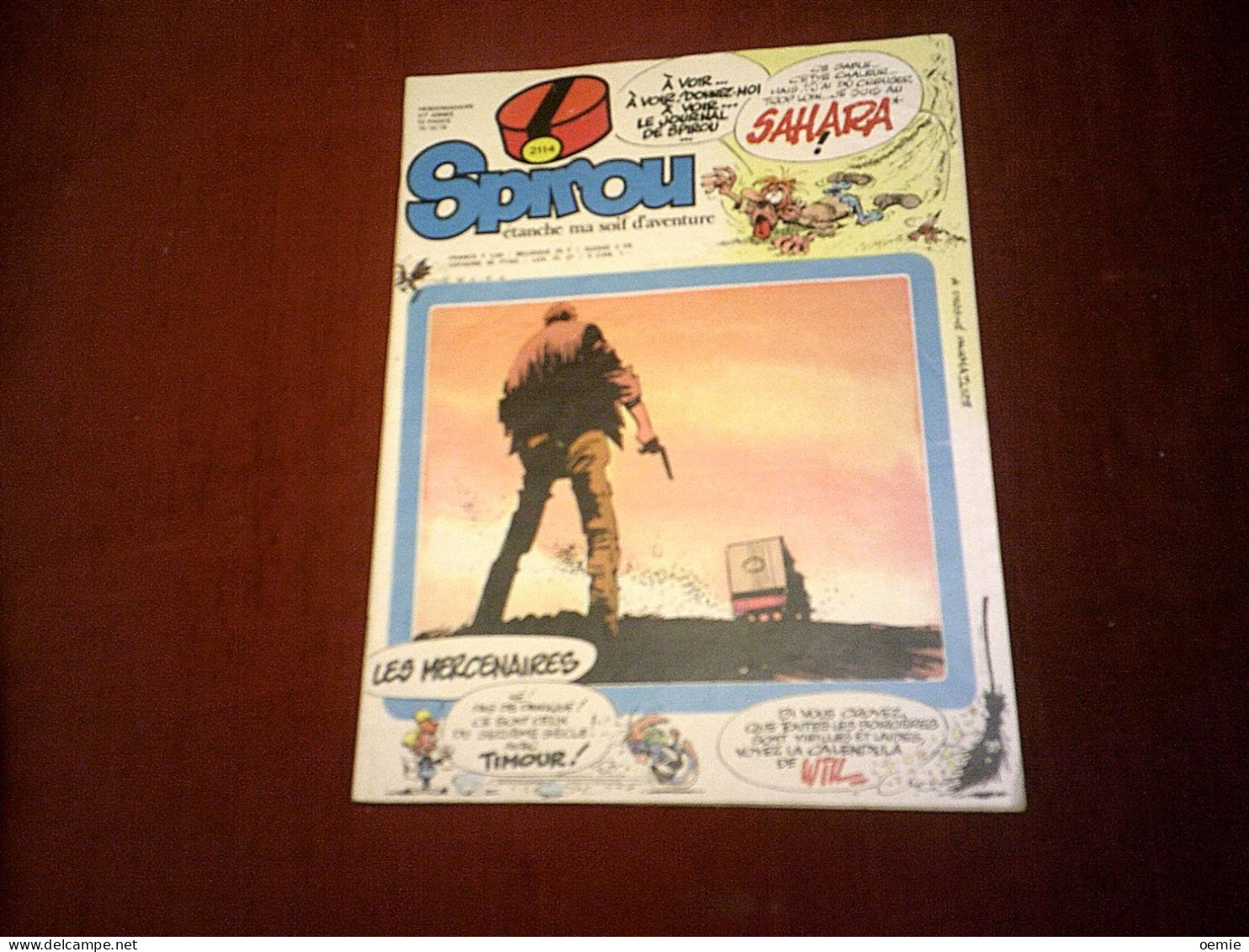 SPIROU N° 2114    AVEC POSTER - Spirou Et Fantasio