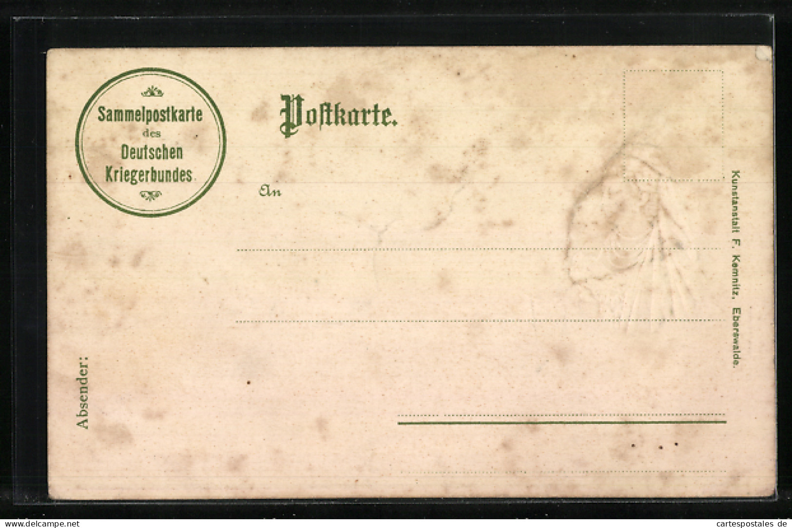 Präge-Lithographie Wittlich, Waisenhäuser Osnabrück, Canth & Römhild, I. M. Die Kaiserin Und Königin  - Wittlich