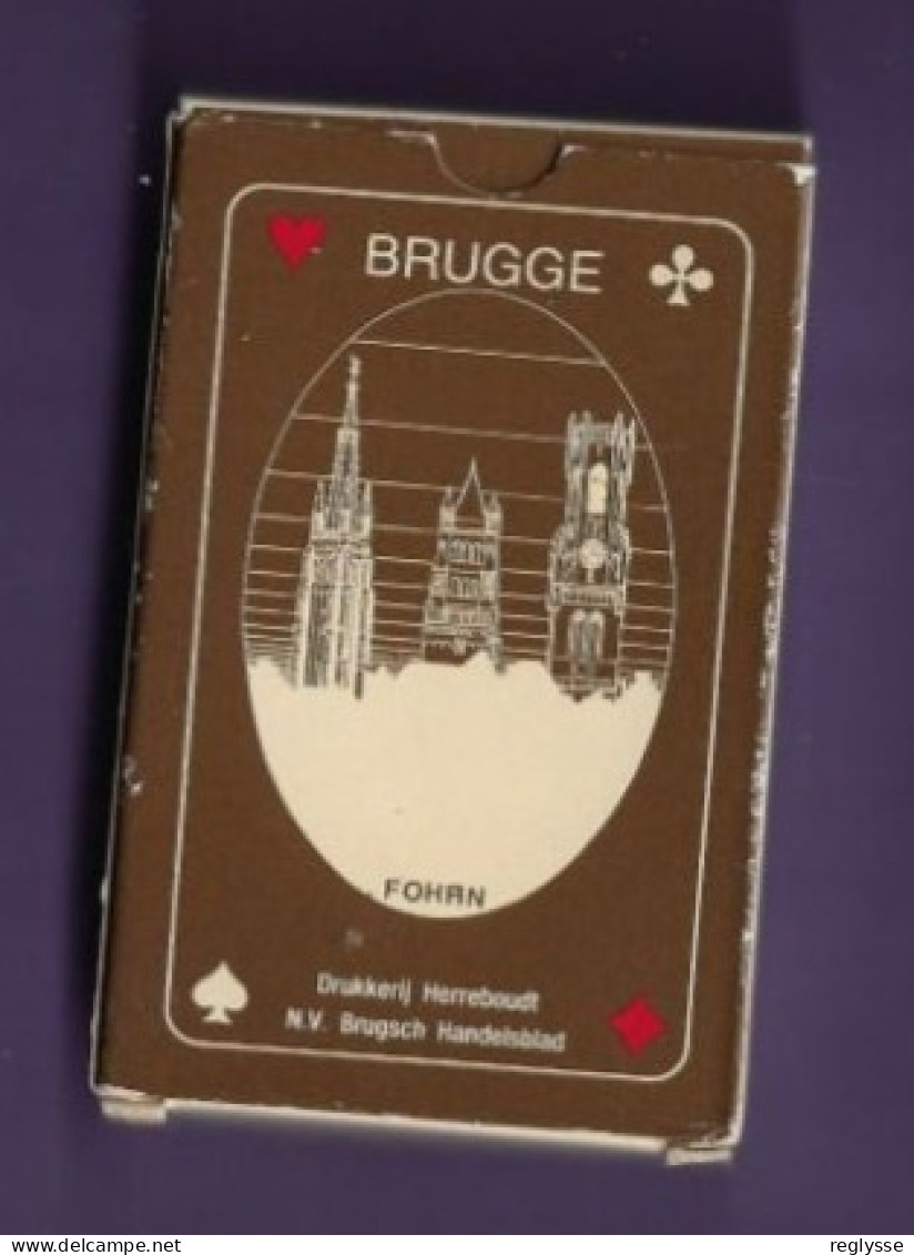 Jeu 54 Cartes Les 52 Monuments De Brugge ..jamais Joué - Barajas De Naipe