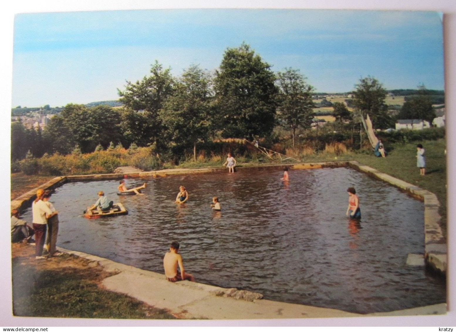 BELGIQUE - HAINAUT - AISEAU-PRESLES - OIGNIES - Le Bassin De Natation - Aiseau-Presles