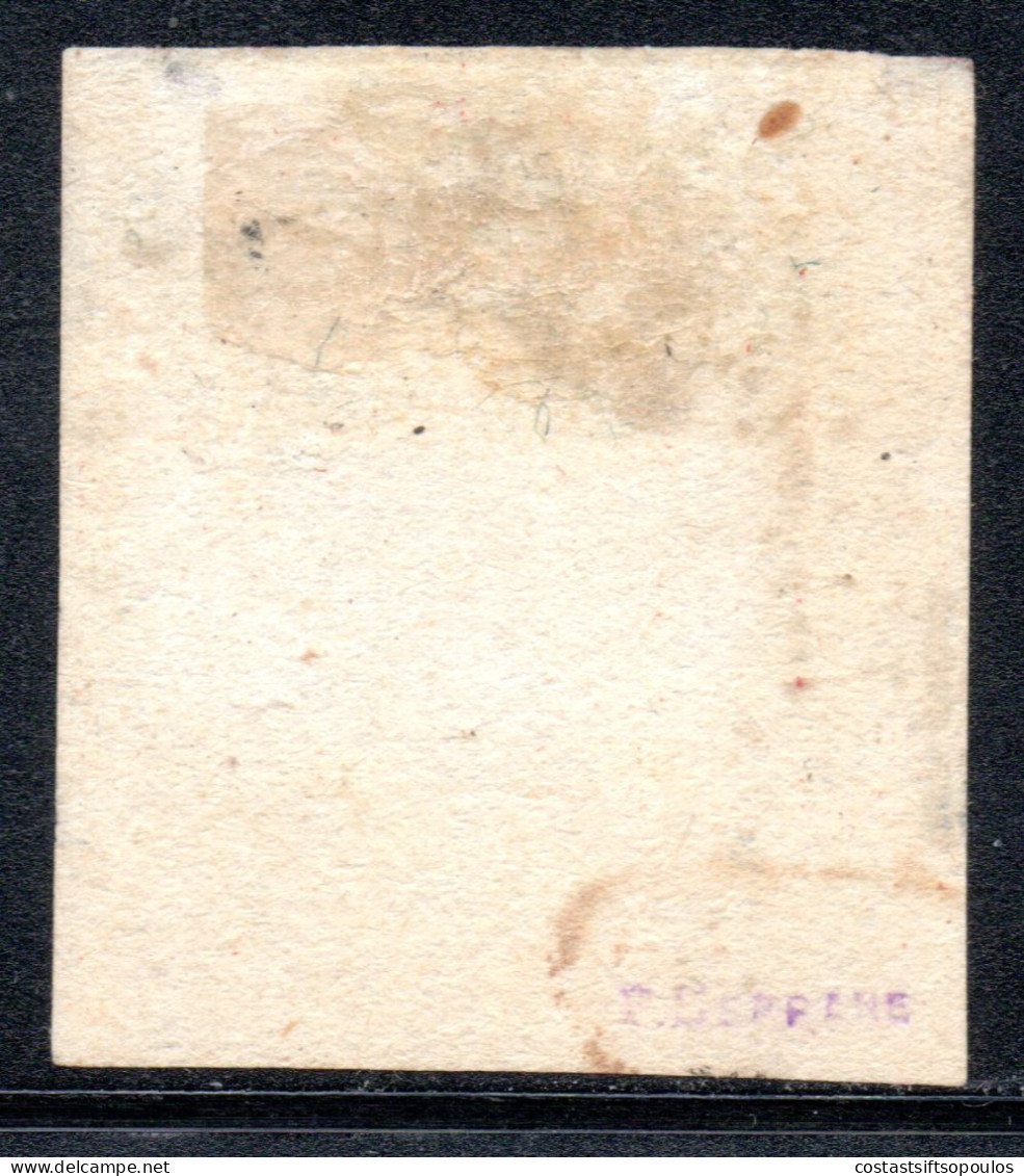 3751. ITALY,TWO SICILIES,SICILY,1859 5GR. #15,VERY NICE SHADE,SIGNED F.SERRANE,RARE - Sizilien