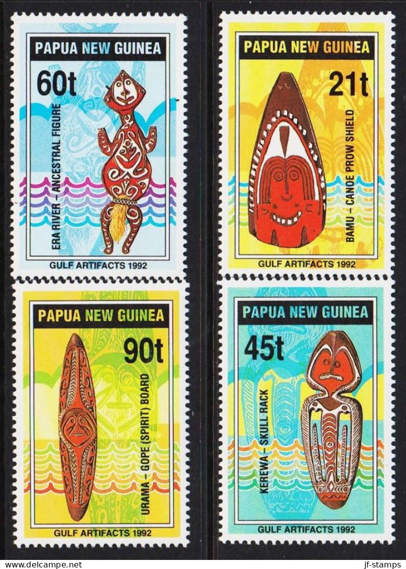1992. PAPUA & NEW GUINEA. Folkart Complete Set Never Hinged. (Michel 655-658) - JF543907 - Papoea-Nieuw-Guinea