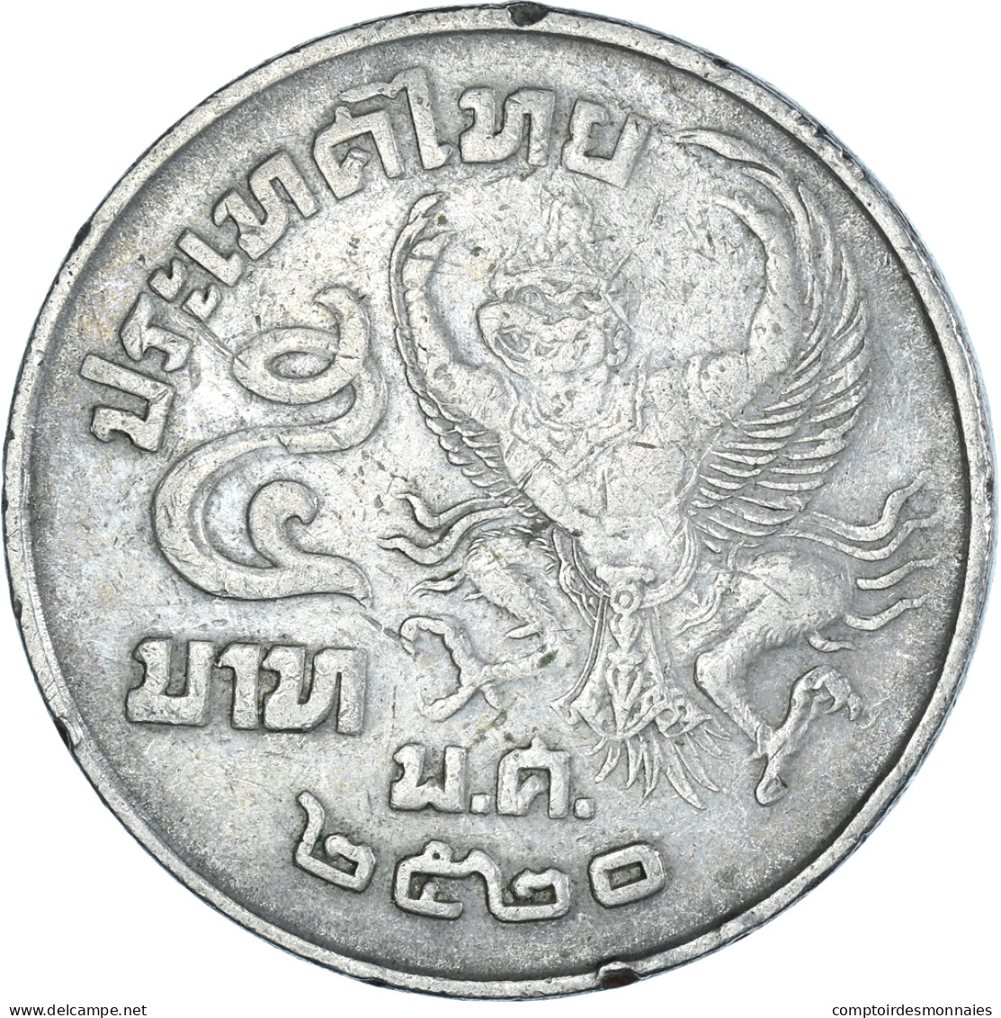 Monnaie, Thaïlande, 5 Baht, 1977 - Thailand