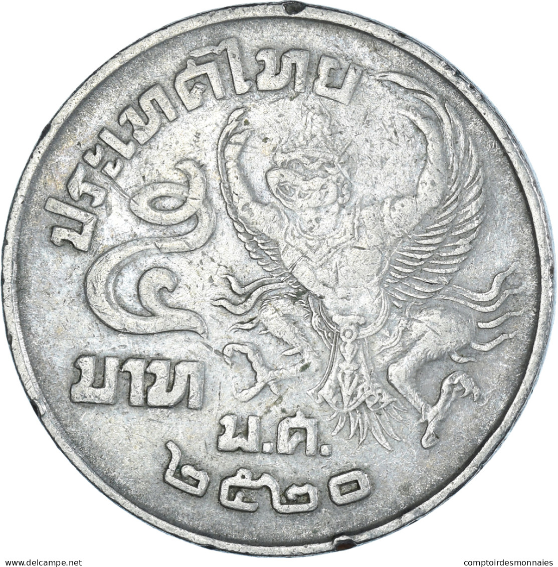 Monnaie, Thaïlande, 5 Baht, 1977 - Tailandia