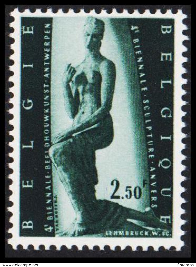 1957. BELGIE. Biennale  Art 2,50 F Never Hinged. (Michel 1069) - JF543939 - Unused Stamps
