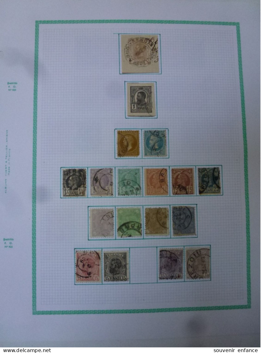 Lot Timbres De Roumanie - 1858-1880 Moldavia & Principality