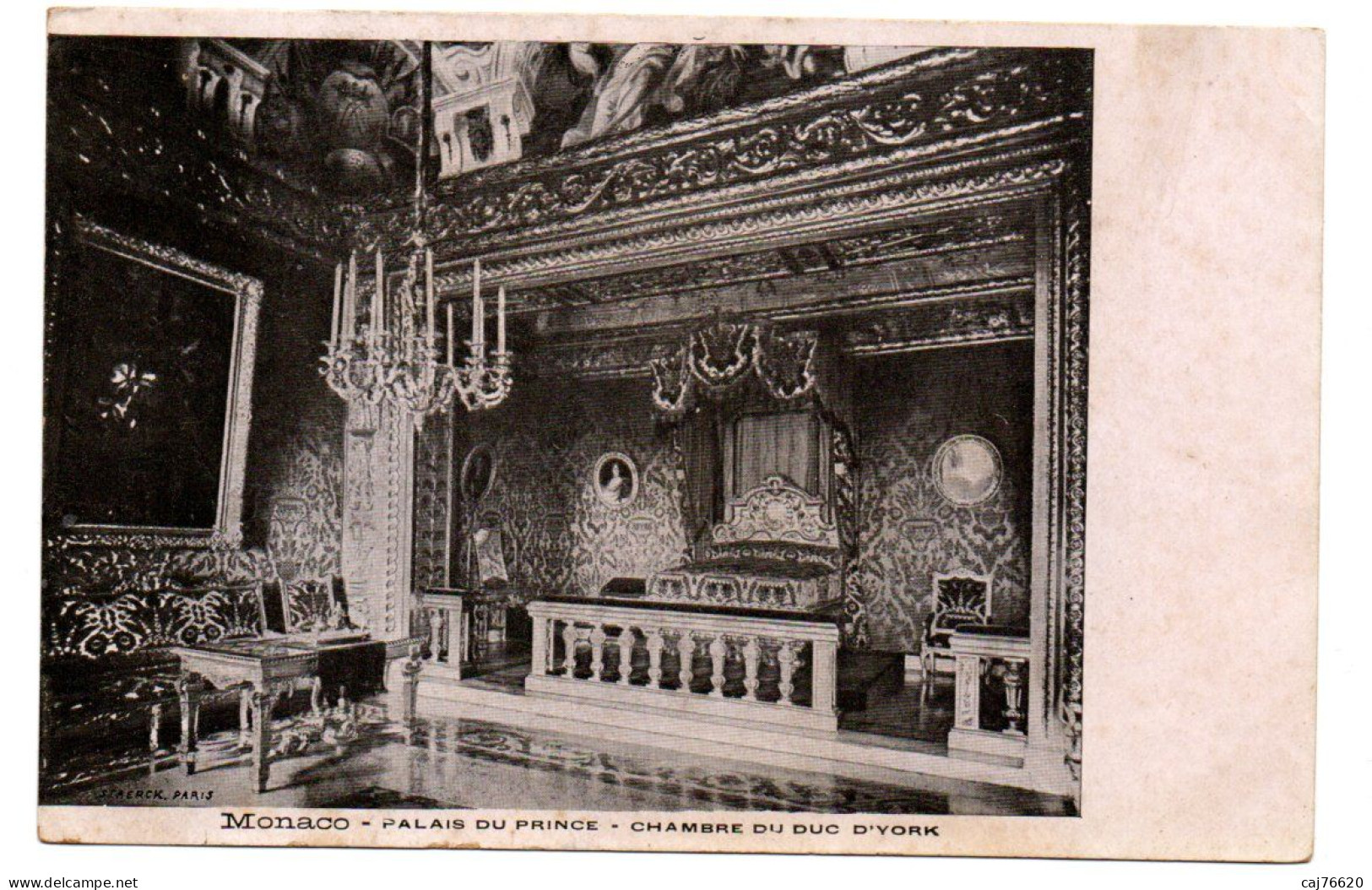 Monaco , Palais Du Prince , Chambre Du Duc D'york - Prince's Palace