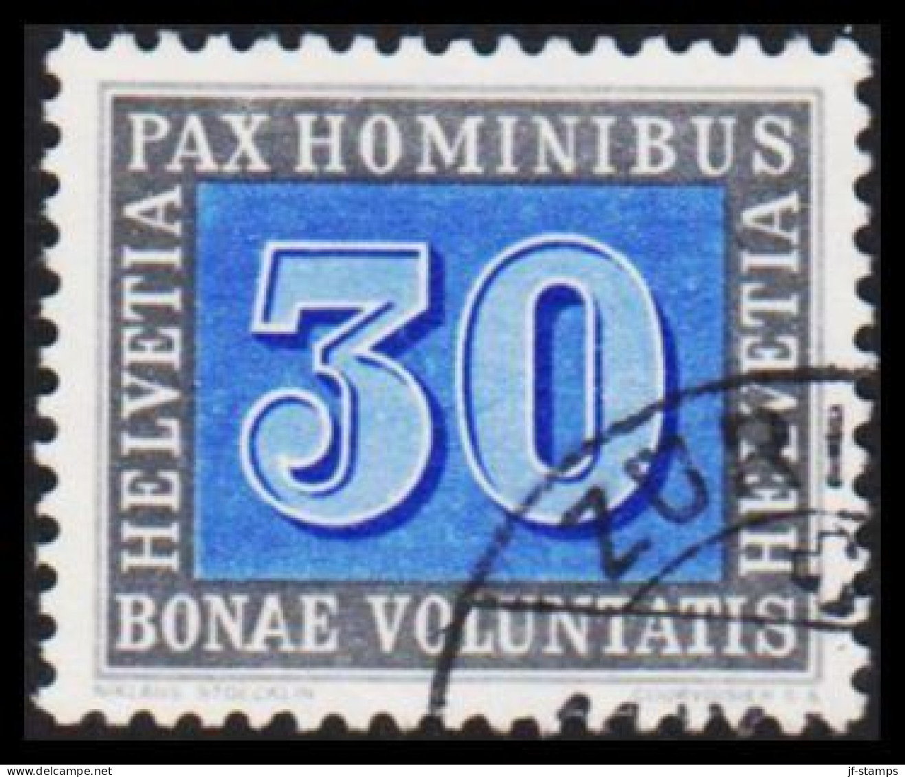 1945. HELVETIA - SCHWEIZ. PAX 30 C.  - JF543981 - Gebraucht