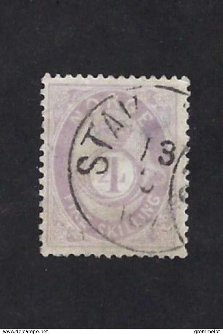 NORVEGE: YV 19, Perf 14 1/2-13 1/2, Oblitéré, Bonne Dentelure, Good Condition - Oblitérés