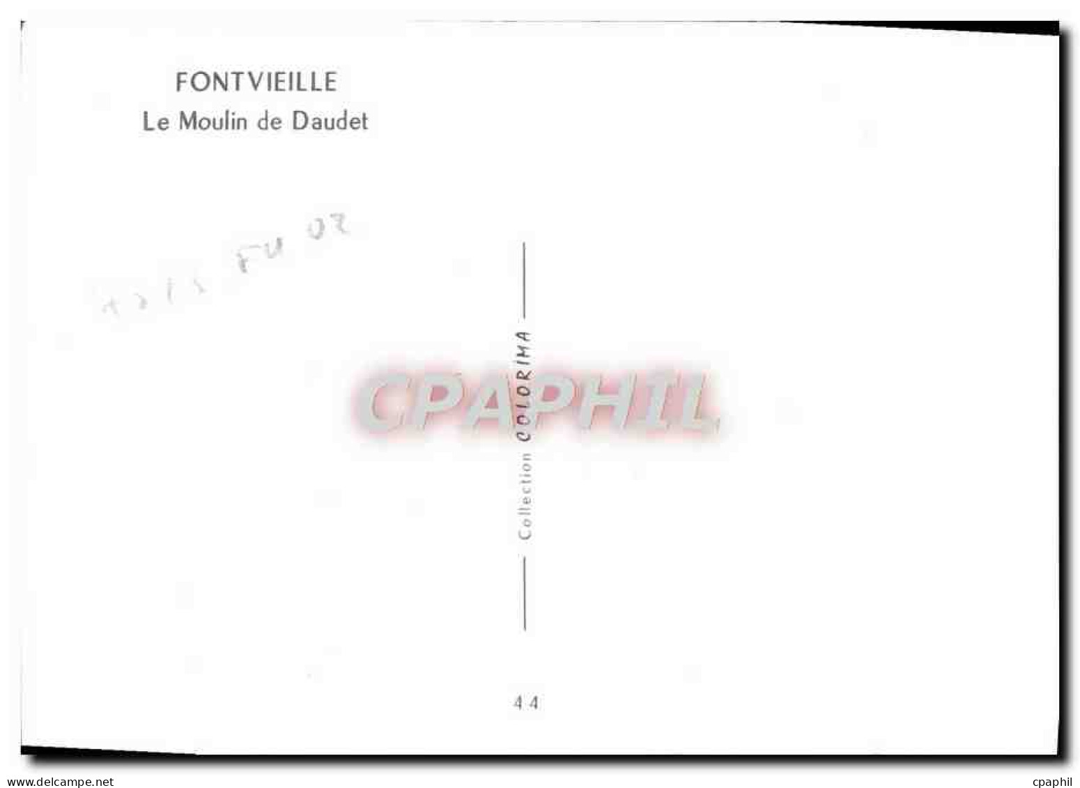 CPM Fontvieille Le Moulin De Daudet - Fontvieille