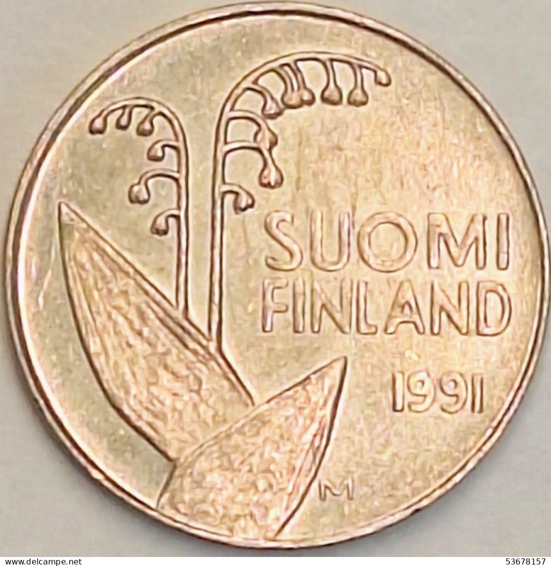 Finland - 10 Pennia 1991 M, KM# 65 (#3923) - Finlandia