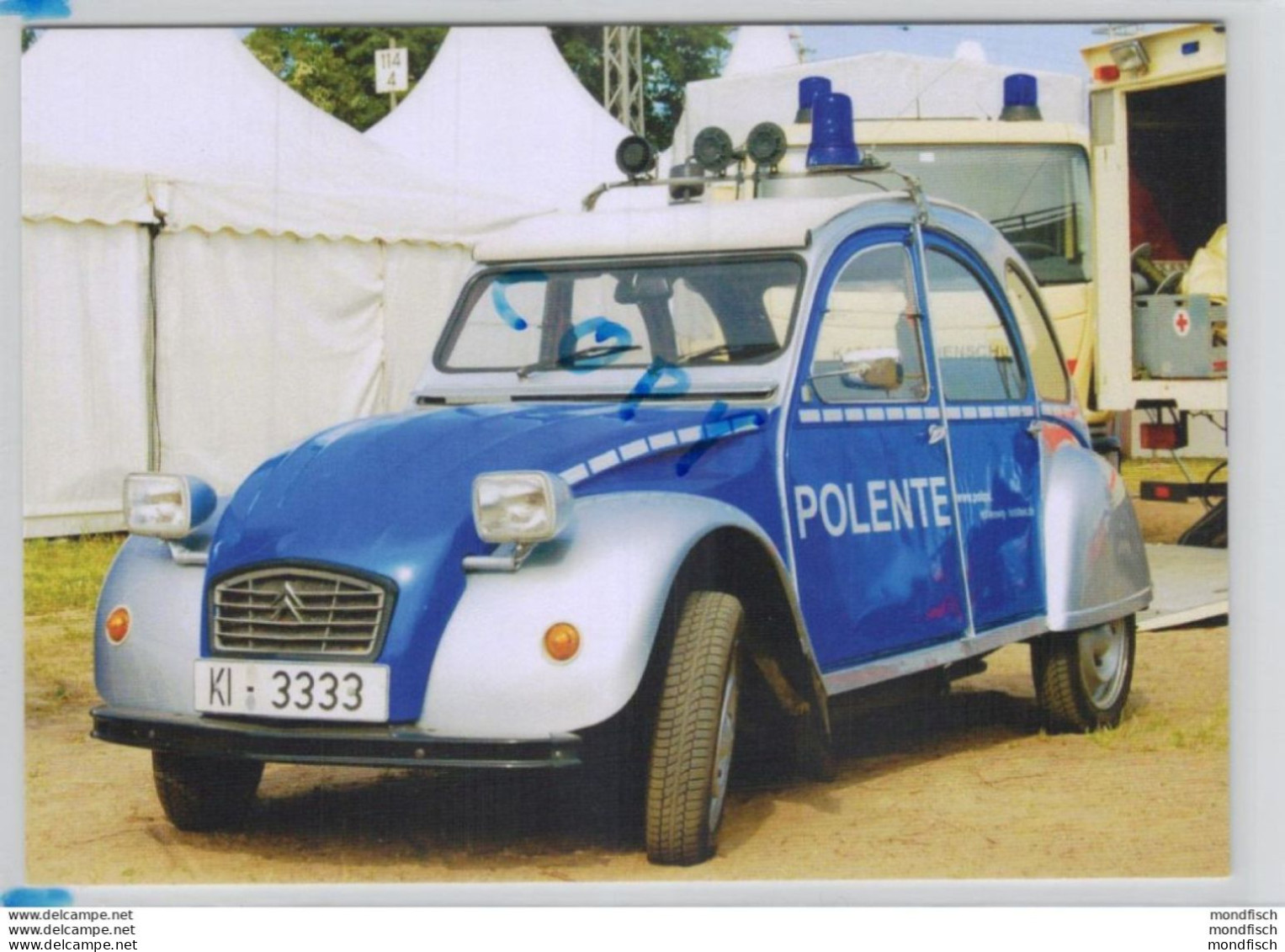 Citroen 2 CV - PolEnte Der Landespolizei Schleswig-Holstein - PKW