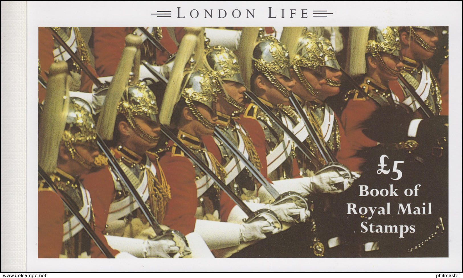 Großbritannien-Markenheftchen 91 Königin Elisabeth II London Life 1990, ** - Booklets
