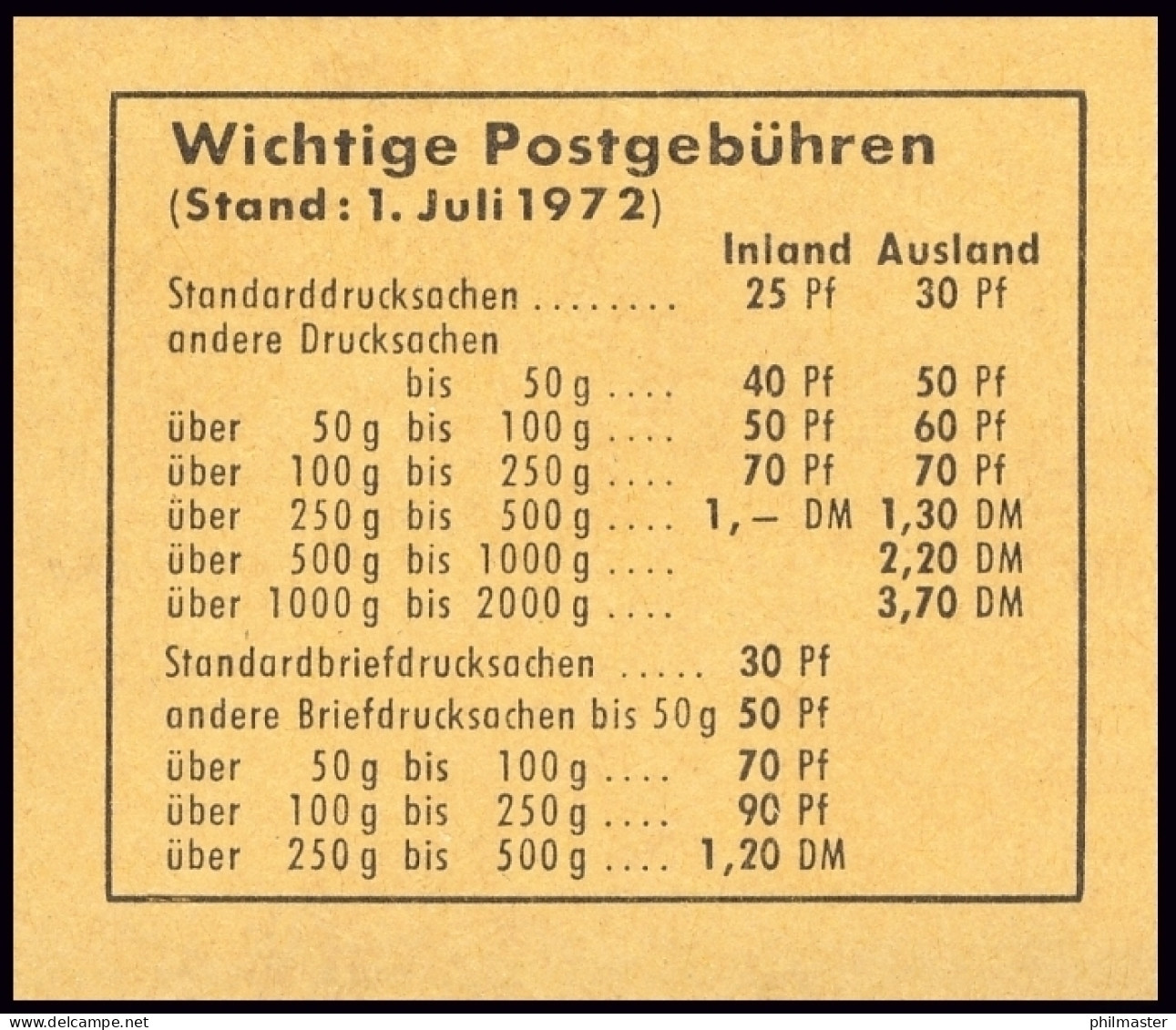 18a MH Unfallverhütung 1972, RLV II, Postfrisch ** - 1951-1970