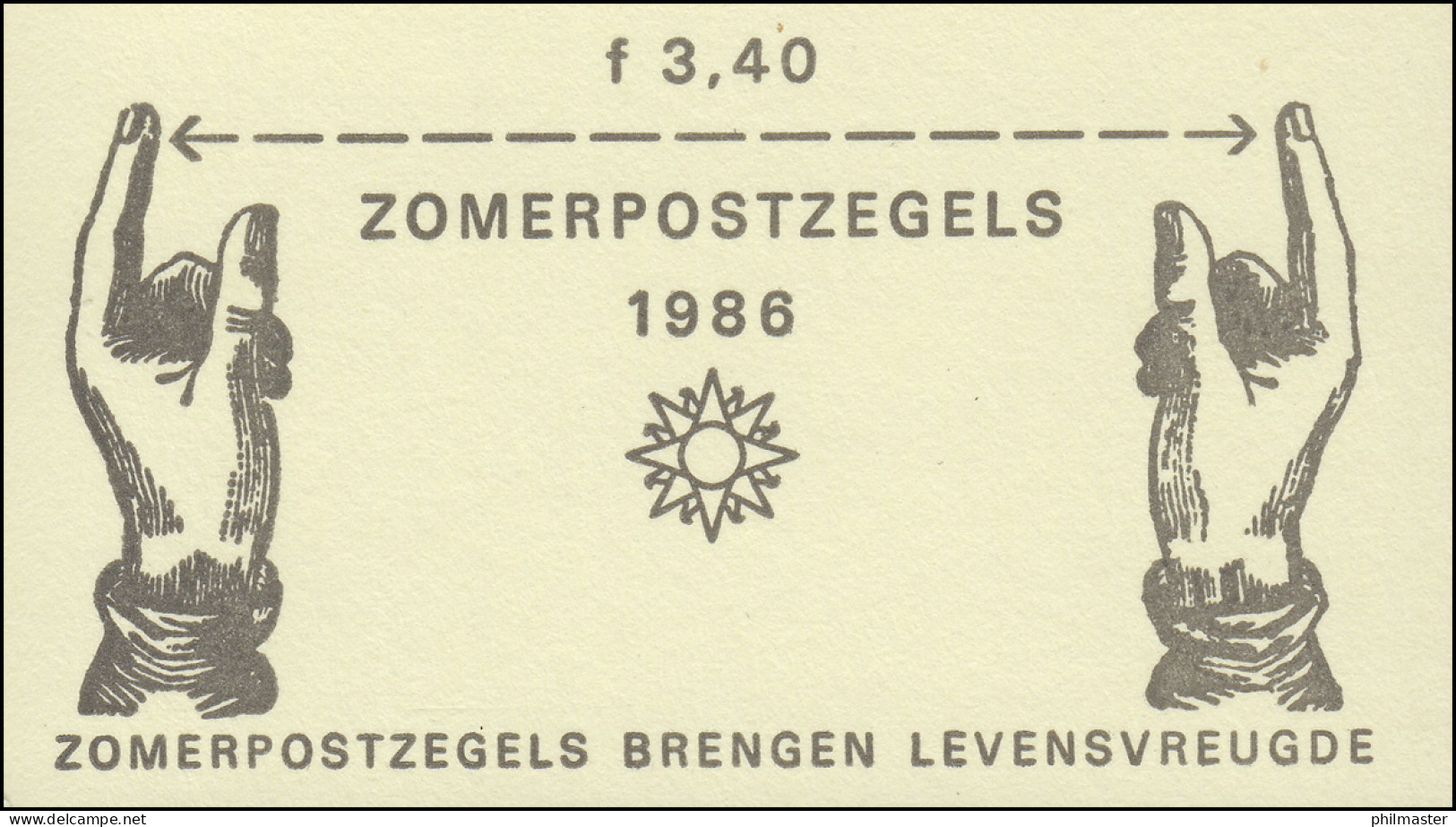 Markenheftchen 33 Sommermarken - Messinstrumente 1986 - PB 32, ** - Libretti