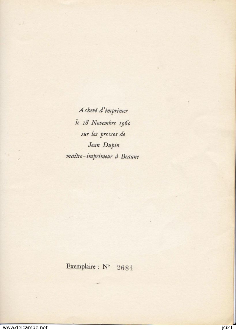 Brochure De 12 Pages De 1960 " UN DEMI SIECLES DE GRANDS MILLESIMES " Maison PATRIARCHE  BEAUNE _RL214a,b,c,d - Sonstige & Ohne Zuordnung