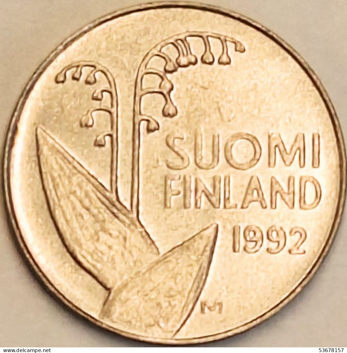 Finland - 10 Pennia 1992 M, KM# 65 (#3924) - Finnland