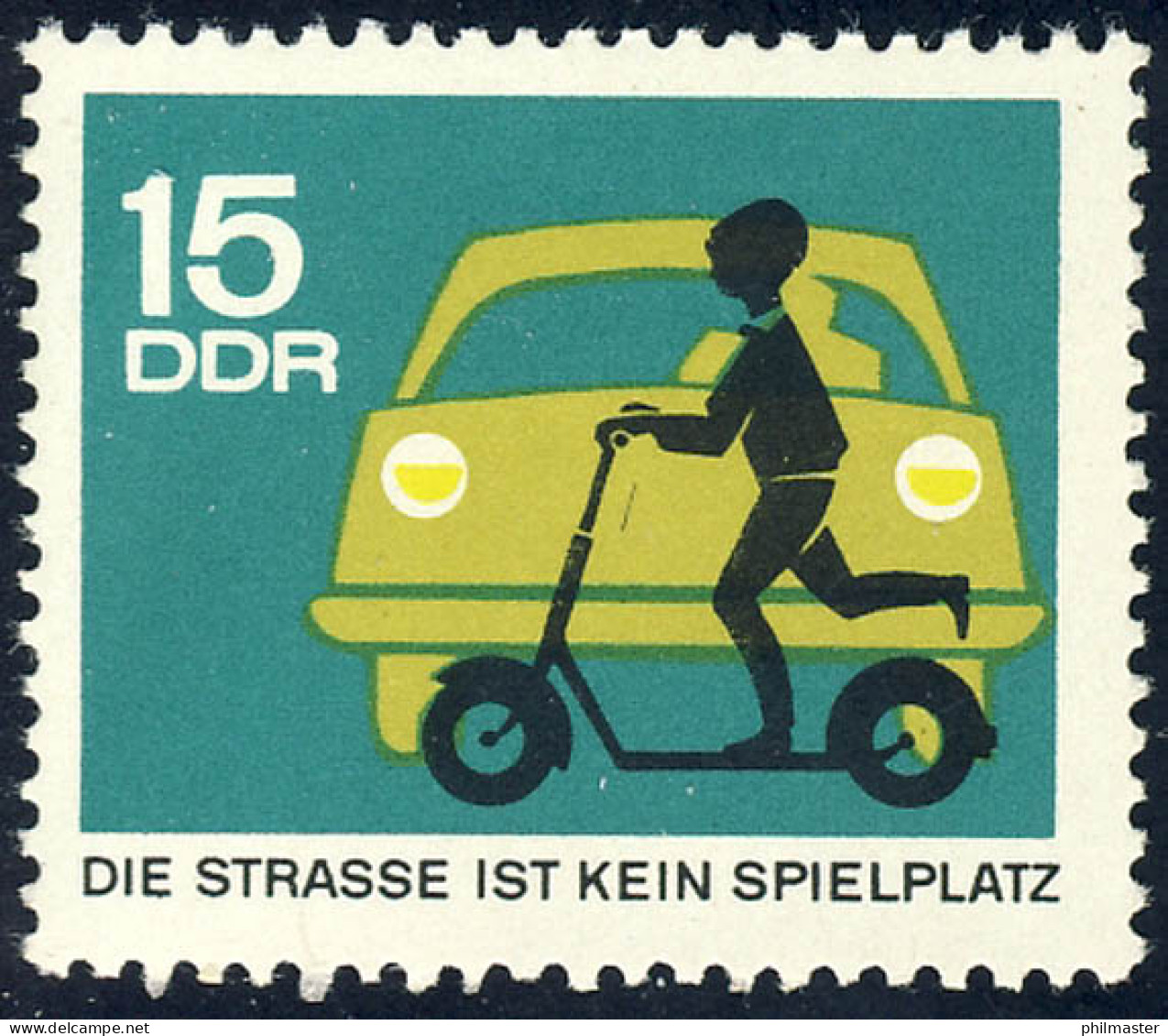 1170 Sicherheit Im Straßenverkehr 15 Pf ** - Unused Stamps