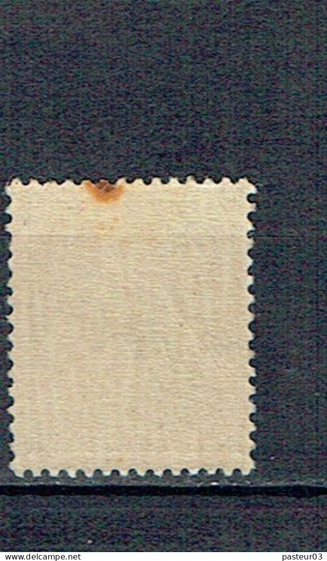 Taxe N° 40 Andorre Taxe 50 . Bleu Tache Rouille Voir Scan - Unused Stamps