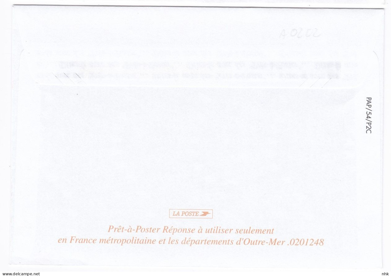 Entiers Postaux : Enveloppe Réponse Type Luquet AFIBEL  ** - PAP: Ristampa/Luquet