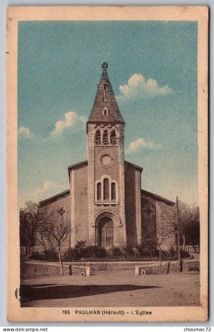 (34) 385, Paulhan, Rivière-Bureau 795, L'Eglise - Paulhan