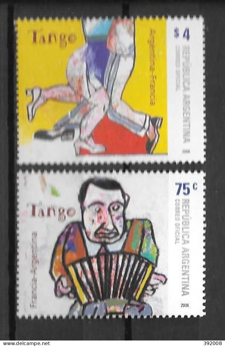 2006 - ARGENTINE France - Tango - Joint Issues