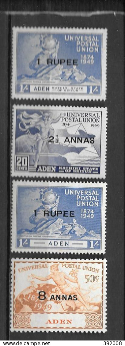 1949 - ETHIOPIE **MNH - 75 Ans UPU - Emissions Communes