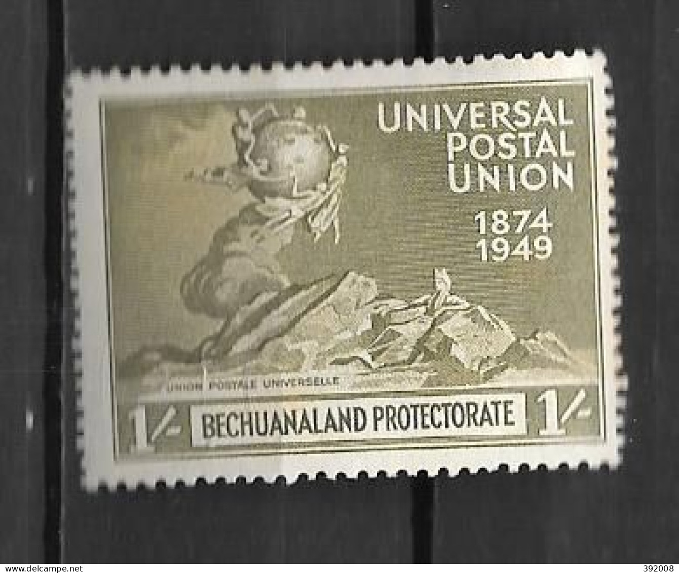 1949 - BEUCHUANALAND *MH - 75 Ans UPU - Emissions Communes